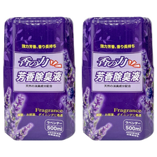 香之力 芳香除臭液 500ml 強效芳香 香味持久, 薰衣草, 2罐