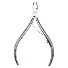 SUNDEN 高光雙簧專業甘皮鉗 SD1824-5 5mm 6.7 x 11cm, 銀色, 1個