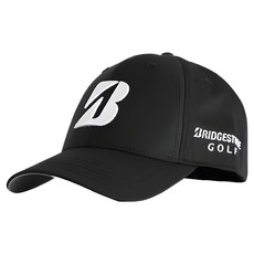 BRIDGESTONE GOLF TOUR B 高爾夫球帽, 黑色, 1個