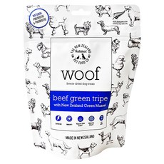 NZ Natural PET FOOD 冷凍乾燥零食 全齡犬用, 牛綠草胃 + 綠唇貽貝, 40g, 1包