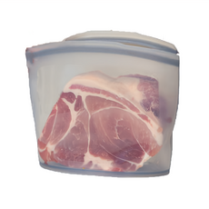 韓國SiliPot 矽膠夾鏈袋 2500ml, XL, 1個