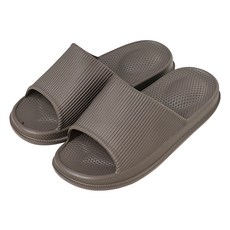 京太陽 時尚風室內EVA防滑按摩拖鞋, 44~45, 咖啡色