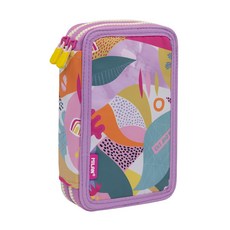 MILAN 隨行畫筆袋著走, 童話花世界 雙層式, 1個