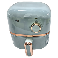 MIGNON 新復古氣炸鍋, 2L, 多巴胺配色, 受熱均勻, VW-1225D02, 夢想藍