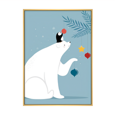 聖誕北極熊, 木色