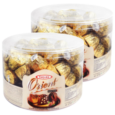 tayas 黃金榛果風味巧克力, 1kg, 2桶