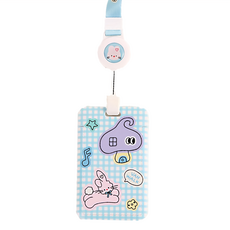 Vanwalk 出走 泡泡學院伸縮卡套 W1116 120g, 藍格兔兔, 1個