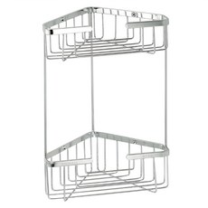 DAY&DAY 日日家居 雙層轉角架 ST3209-2 #304不鏽鋼 W195*D195*H348MM, 銀色, 1個