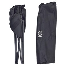 iO 月亮椅Moon Chair 16mm鋼管烤漆 600D牛津布珍珠棉內雙, 黑色, 1個