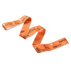 THE ONE UNITED 多段式瑜珈輔助拉力帶 橘色, 1條
