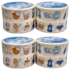 CARD LOVER 信的戀人 雜物生活家紙膠帶 15mm x 3m, 個護小物, 8捲