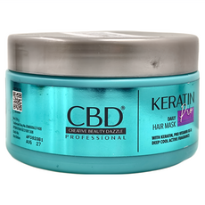 CBD 角蛋白修護髮膜 峇里島 深層滋養 改善毛躁分岔 維他命B5強化髮根, 250g, 1瓶