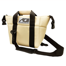 AO Coolers 經典帆布系列 6罐型保冷包, 可拆卸式肩背包, 長效保冷, 防漏內襯, 10 x 7 x 7吋, 沙色, 1個