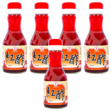 KONG YEN 工研 紅醋 5瓶 200ml 傳統釀造 口感醇厚 用途廣泛 天然健康