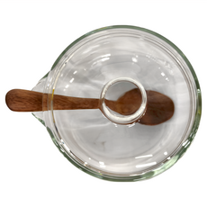 TAIWANGLASS 台灣玻璃 玻璃糖罐組 190ml 耐熱玻璃 台灣相思木, 1組