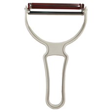 ECHO 不鏽鋼削皮器 日製大型削皮器 尺寸約17*10CM(刀面/8CM) 大型刀面, 白色, 1支