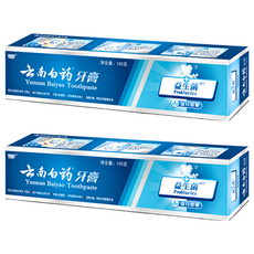 雲南白藥 益生菌牙膏 益口清馨 添加LFT益生菌 預防口腔異味 強健牙齦牙周, 100g, 2條