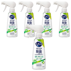 Kao 花王 Cucute 珂珂透 CLEAR 泡沫餐廚具洗碗精 除菌消臭 檸檬香味, 280ml, 5瓶