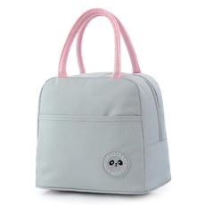 京太陽 保溫保冷袋 中號, 灰色, 1個