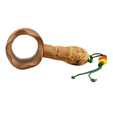 PUSH! 品茗喝茶具 竹制原生態茶漏茶濾隔茶葉茶渣竹根茶道配件, T33, 1個