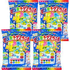 Kracie 葵緹亞 知育菓子 創意DIY 海洋小達人, 安心有保障, 好吃又好玩, 27g, 4包