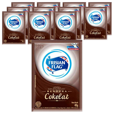 FRISIAN FLAG Coklat KM巧克力煉乳方便包, 40g, 12包