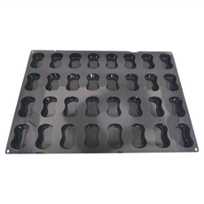 silikomart 三能 32連迷你異型模, 矽膠材質, 587x388x29mm, 1個