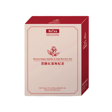 歐可茶葉 WaTea 黑糖紅棗枸杞茶, 15g, 8包, 1盒
