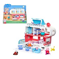 Hasbro 孩之寶 豪華露營車遊戲組, Peppa Pig 粉紅豬小妹, 1組