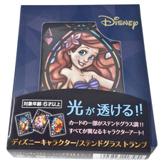 Tenyo 迪士尼 透光 54張撲克牌 卡通人物藝術, 118580, 1盒