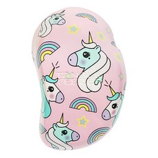 TANGLE TEEZER Mini英倫時尚梳/抗糾結梳/乾濕兩用梳, 1個, 夢幻飛馬