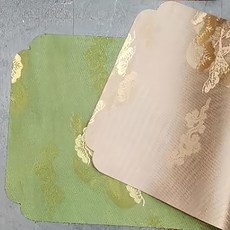 工妙堂 茶席 50 x 23cm, 松針綠金, 1個