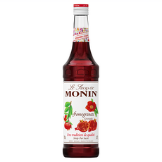 MONIN 莫寧 石榴風味糖漿，可用於醃漬醬料或其他餐飲配方中, 700ml, 1瓶