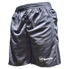 ButterFly Fish 蝴蝶魚 運動短褲 尼龍彈性纖維, L, 黑色