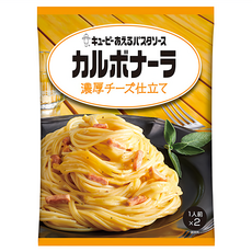 Kewpie 調味義大利麵醬 濃厚起士培根蛋口味, 140g, 1袋