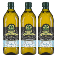 GIURLANI 喬凡尼 玄米油，含糙米精華 營養豐富, 1L, 3瓶