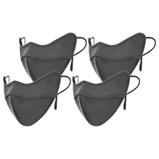 小麥購物 保暖口罩 E163 20g 4個, 時尚灰