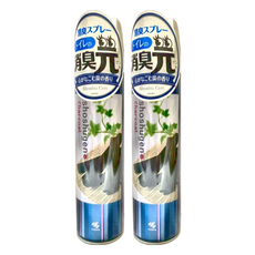 KOBAYASHI 小林製藥 消臭元浴廁用除臭噴霧 (280ML/木炭香), 2瓶