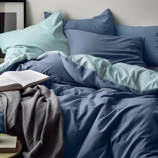 MEZAME 薄被套 MACARON-Q-Y, 海洋薄荷