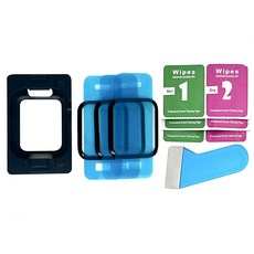 Apple Watch 42mm 耐磨抗衝擊保護貼 Set 3入組, 透明, 1組