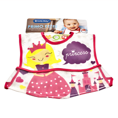 Lucky Baby 口袋式圍兜 - 小公主 (S188) 清潔易 有Velcro魔鬼氈, 1件, 1件