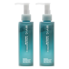 BEVy C. 肌淨無限卸妝精華乳 溫和去除老廢角質 敏弱肌專用 添加微米竹炭粉吸附油脂汙垢, 140ml, 2瓶