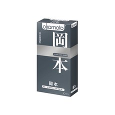 okamoto 岡本 混合潤薄型保險套, 10個, 1盒