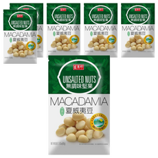 盛香珍 無調味夏威夷豆, 80g, 6包