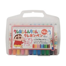 Shinchan 蠟筆小新 蠟筆 Set 3歲以上適用, 12色, 1盒
