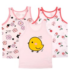 Maykids 女童款可愛印花背心組