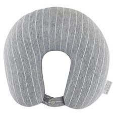U型多合一午睡枕, 淺灰色+ 灰色