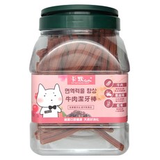 CaMo 卡默 牛肉潔牙棒, 高營養添加, 潔牙除臭佳, 1kg, 1罐