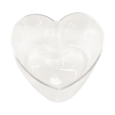 HIROTA GLASS 廣田硝子 400ml 日式心型杯, 透明色, 1個