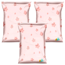 抽氣式真空壓縮袋 立體款 Set 3 NS_櫻花, 100 x 80 x 38cm, 3個, 1個